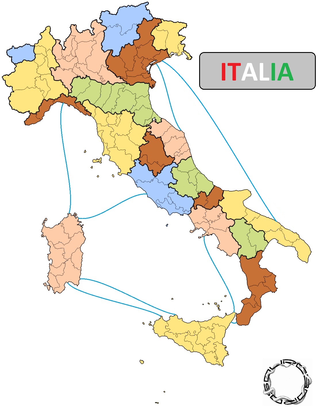 the map